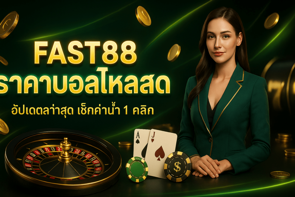 FAST88 ราคาบอลไหลสด