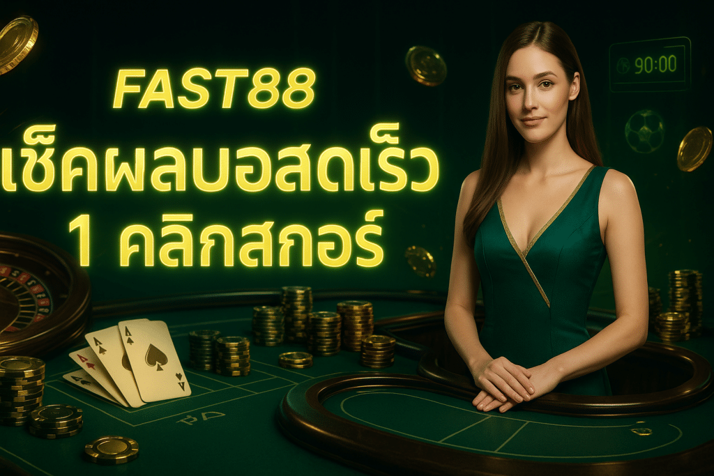 FAST88 เช็คผลบอลสดเร็ว