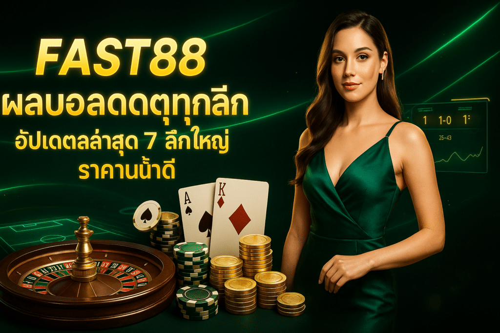 FAST88 ผลบอลสดทุกลีก
