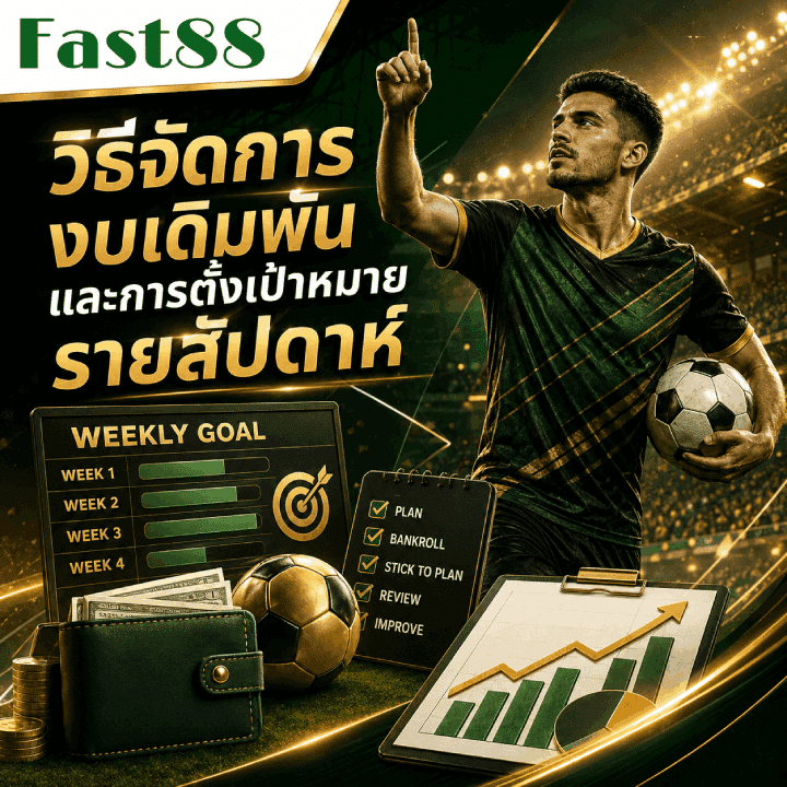 วิธีจัดการงบเดิมพันและการตั้งเป้าหมาย