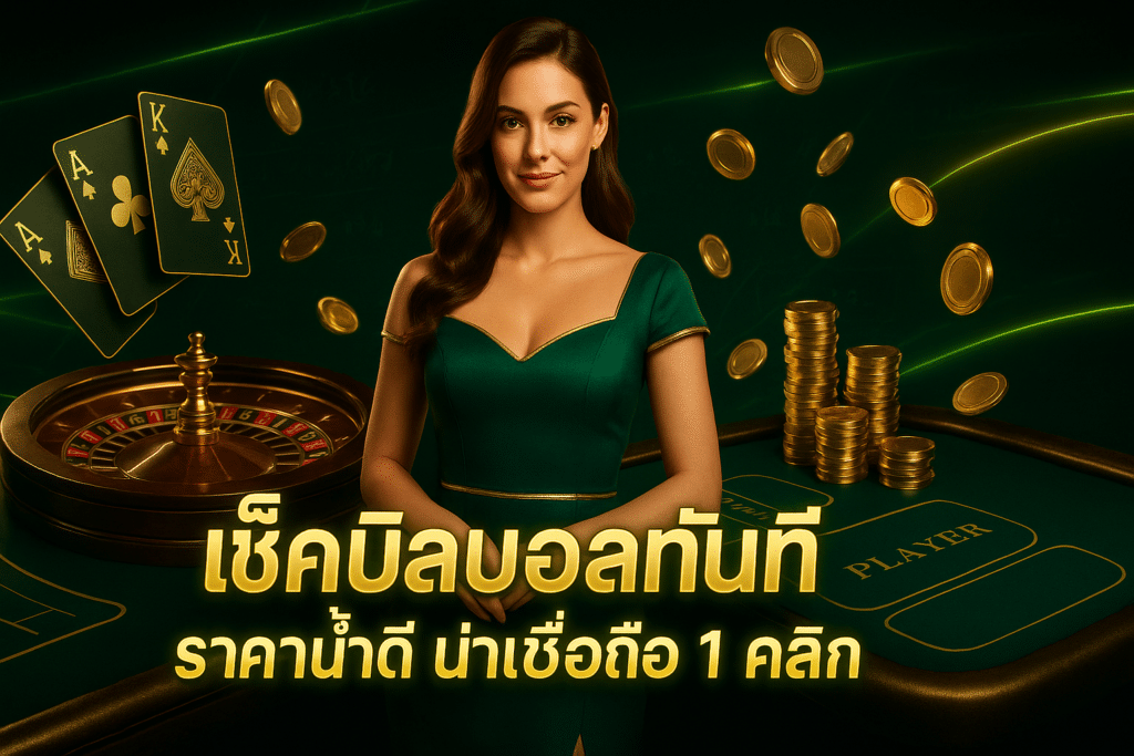 เช็คบิลบอลทันที