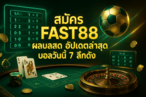 สมัคร FAST88 ผลบอลสด